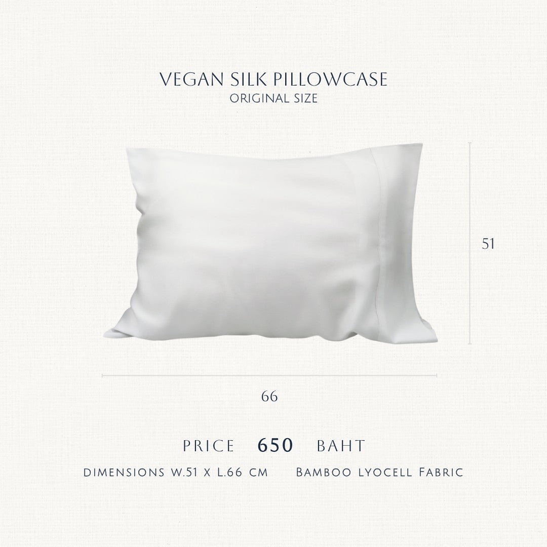 Vegan Silk Pillowcase
