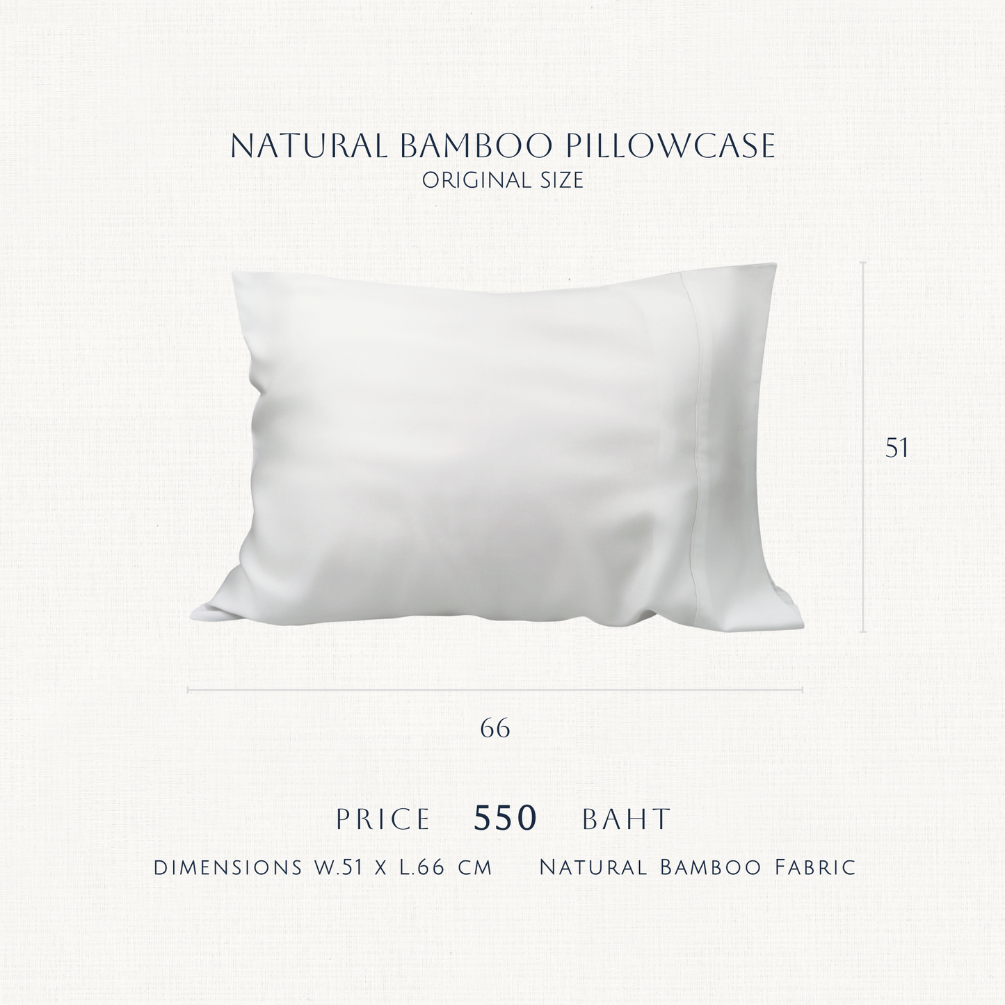 The Natural Bamboo Pillowcase